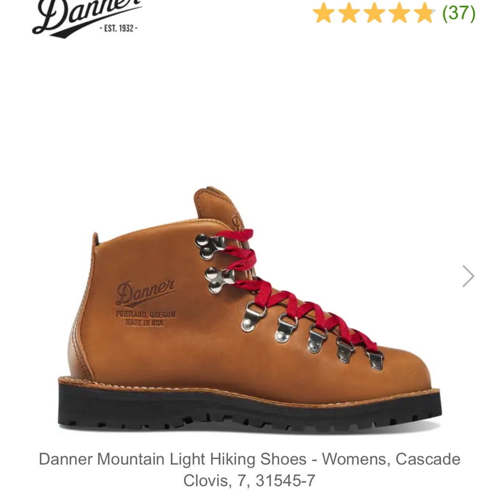 Danner Mountain Lt Cascade Women's Hiking Boots - Brown And Red